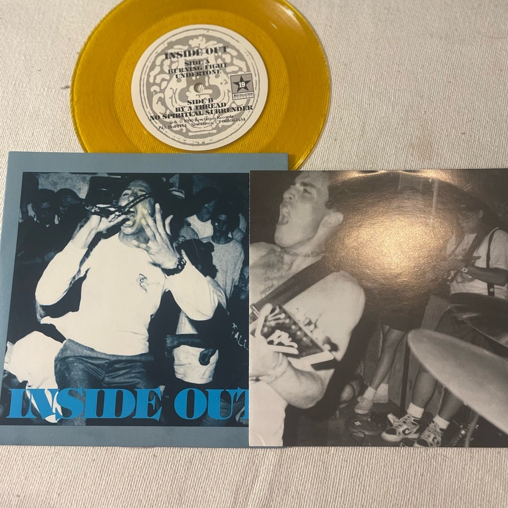 Inside Out Yellow Vinyl Record - Inside Out Album